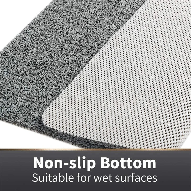 Non-slip PVC Bath Mat: Absorbent, Comfortable, Mildew Proof