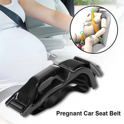 Pregnant Car Seat Belt Adjuster | Comfort & Safety for Maternity Moms | Universal Fit