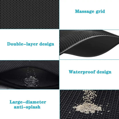 Waterproof Double-Layer Cat Litter Mat