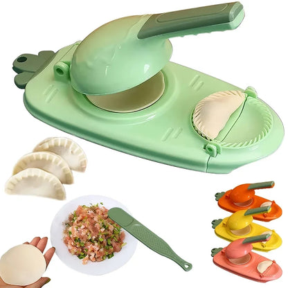 Kitchen Utensil for DIY Dumpling Mold and Dough Pressing